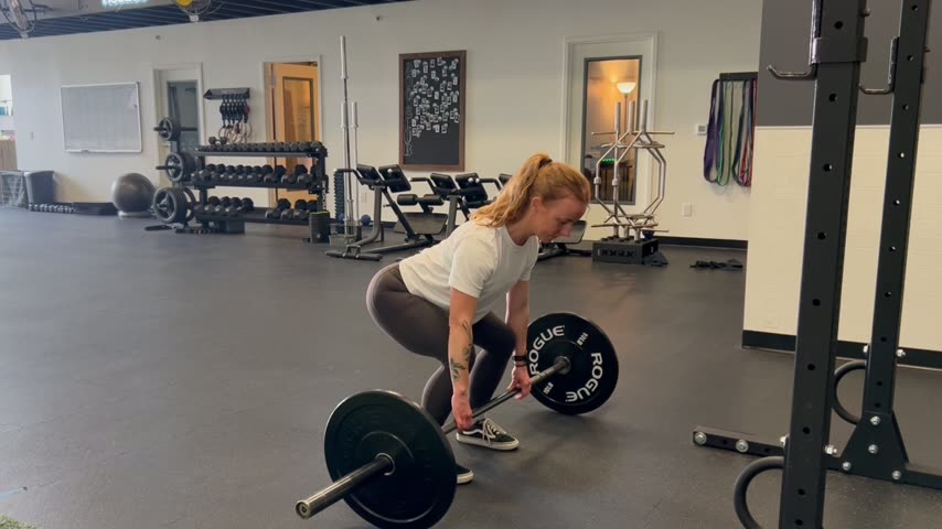 Barbell Deadlift — Working Set