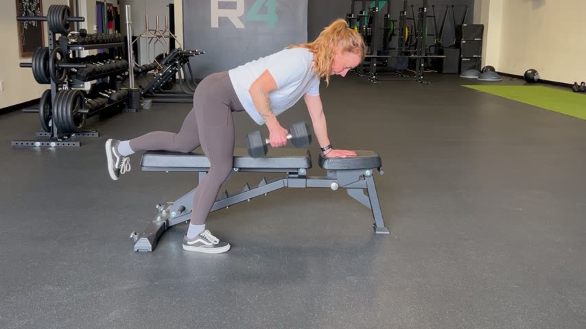Single-Arm Bent-Over Row