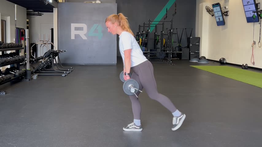 Single-Leg RDL (Barbell)