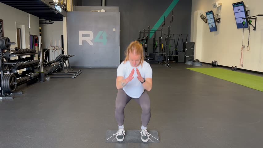 Heels-Elevated Squat