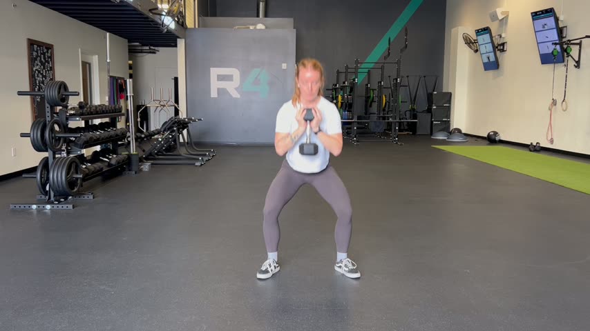 Goblet Sumo Squat
